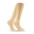 Xianghui Custom logo Unisex Toeless Quality 20-30mmhg Women Sports Zipper Compression Socks