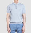 Formal Design Business Man Shirt Polo Neck Knitted Top Sweater Summer Formal Plain Polo Sweater for Men