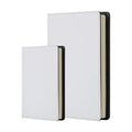 Sublimation PU Leather Notebook Heat Transfer DIY Lined Notebook Bound Notepad Single-side Printing Elegant PU Ruled Journal