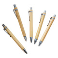 Customizable Logo Eco-Friendly Bamboo Ballpoint Pen 1.0mm Writing Width Stylistic Novelty Wooden Pen Promotional Gift