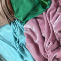 Pure 100% Silk Velvet Fabric Solid Color for Garment From China Factory Direct with Wholesale Price