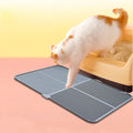 Pet Supplies Accessories Foldable Easy Clean Pet Mat Custom Logo Non-Slip Waterproof Silicone Cat Litter Mat