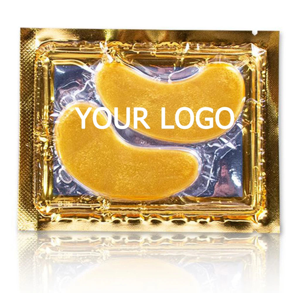 Custom Moisturizing 24k Gold Collagen Fatigue Relief Under Eye Mask Eye Masks Collagen Eye Mask Gel Eye Patches for Skincare