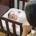 Buy Waterproof Baby Mattress Cover Roll in Box Memory Foam Organic Cot Crib Soft Breathable Infant Toddler Mattress for Baby Bed