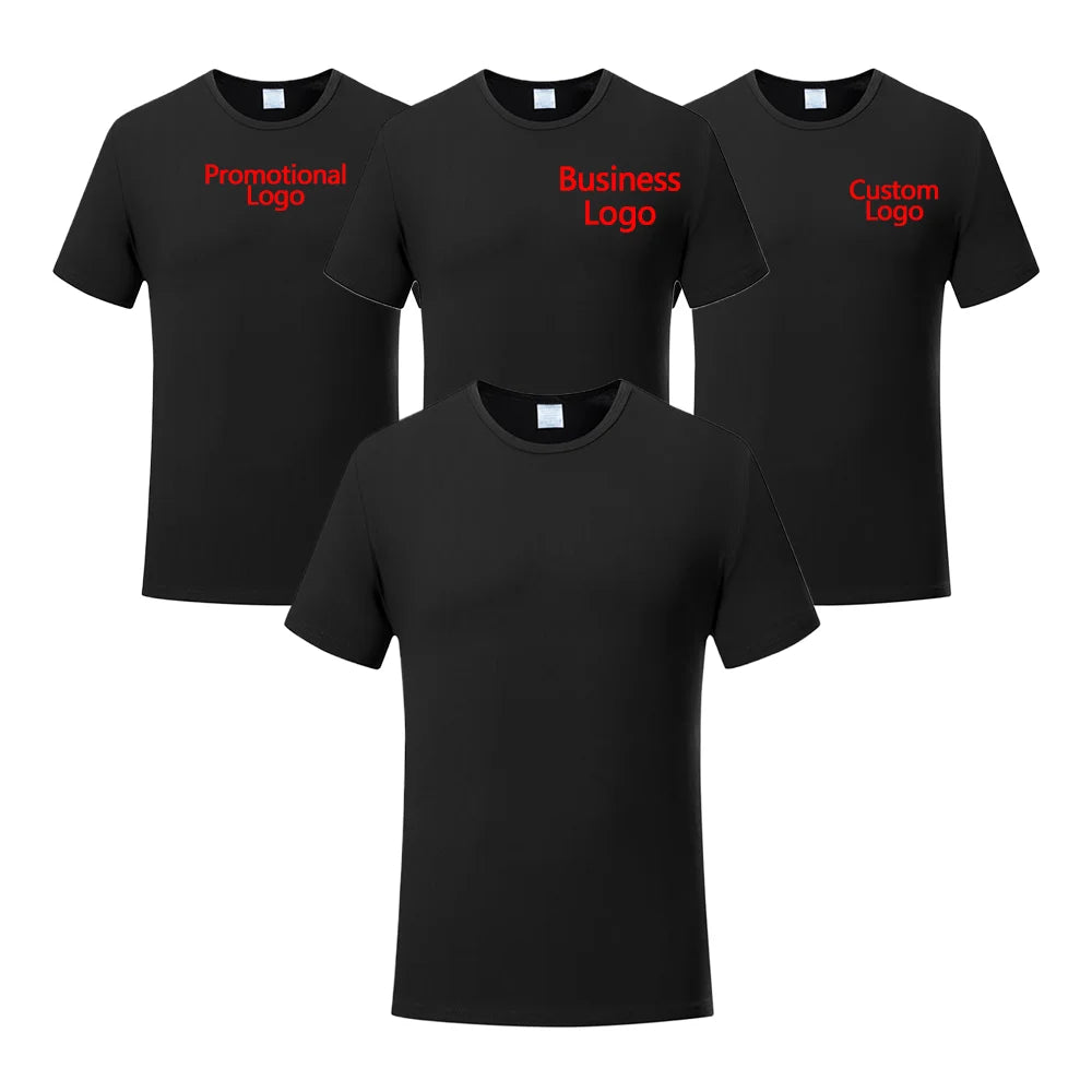 Sublimation Shirts 100% Polyester Business Advertising Promotional Shirts with logo Sublimation t Shirts Plain Custom Printing