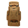 New 80L Large Capacity Oxford Tactical Backpack Outdoor Waterproof Camouflage Shoulder Bag Travel Hiking Trekking Bag