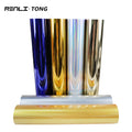 Renlitong PU Soft Metal Easy Weed and Cut High Quality Htv Roll Iron on Vinyl Heat Transfer Vinyl Cricut for t Shirt Printing