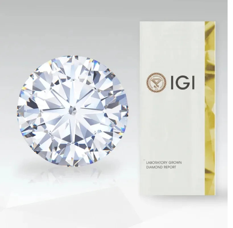 Starsgem Hpht D VVS2 0.5 Carat IGI Certtificate Diamond Loose Diamonds