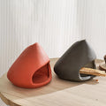 Guansen 2024 New Ceramic Incense Bowl and Palo Santo Burner Customized Aromatic Wood Holder for Sage and Incense