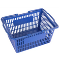 Factory Camp 2 Wheel Trolley Foldable Shopping Basket Cart Popular America Metal Plastic Supermarket Trolleys