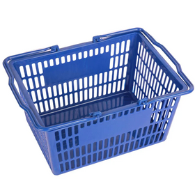 Factory Camp 2 Wheel Trolley Foldable Shopping Basket Cart Popular America Metal Plastic Supermarket Trolleys