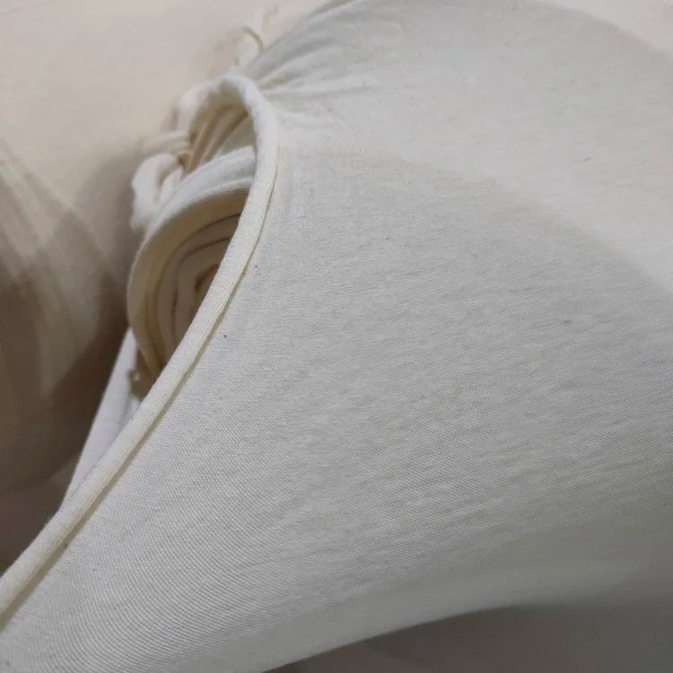 Shaoxing Feimei Knitting Cotton Spandex Single Jersey Unbleached Grey Fabric