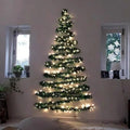 New Christmas Vine Lamp DIY Wall Mounted Christmas Tree Festival Atmosphere Decorative Lamp Showcase Indoor and Outdoor