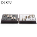 Digu High-grade Solid Wood Jewelry Display Props Ear Nail Storage Plate Earrings Display Rack Jewelry Display Props