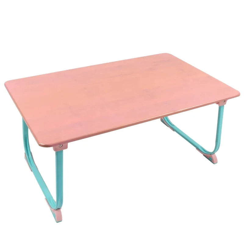 Bamboo Folding Lazy Bed Desk Wood Foldable Small Laptop Study Table De Lit Mesa Plegable Escritorio for Bed