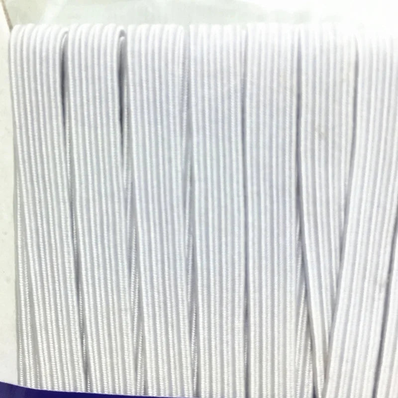 Factory Supply High Elastic Jacquard Flat Woven Polyester+Latex Elastic Tape Adjustable Webbing for Home Textile Bags Shoes