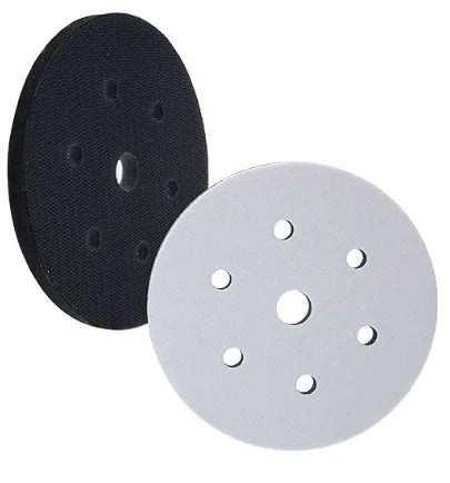 6" X 7/16" 10 mm Thick Soft Density Interface Pad for DA Polishers & Sanders Hook & Loop Foam Cushion Sanding Discs Foam Pad