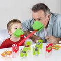 Frog Mouth Tongue Playing Cards Competitive Parent Child Interactive Tabletop Children Toys Mask Tongue Lick Cards Board Games