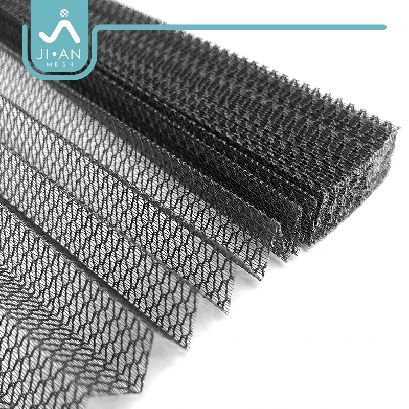 European Style Uv Resistant Anti-dust 16mm Polyester Pleated Mesh Rv Window Pet Plisse Fly Screen Door Folding Net Insect Screen