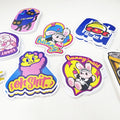 Custom Die-Cut Hologram Stickers Personalized Holographic Vinyl Waterproof Adhesive Labels for Candle Packaging Custom Printed