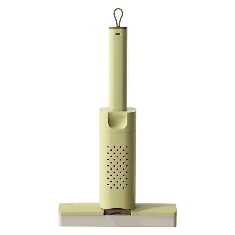 Foldable Absorbent Sponge Mop Eco-Friendly Mini Portable Kitchen Cleaning Tool with Glass Screen