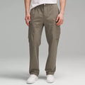 Men's Pants Men's Overalls Cargo Casual Cotton Multi Pocket Baggy Work Stretch Cotton Relaxed-Fit Cargo Pant