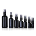 Low MOQ 5ml 15ml 20ml Round Clear Lid Cosmetic Bottle with Black Pump Sealing Type 100pcs