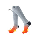 Factory Custom Winter Outdoor Heated Sock Rechargeable Battery Usb Self-Heating Socks