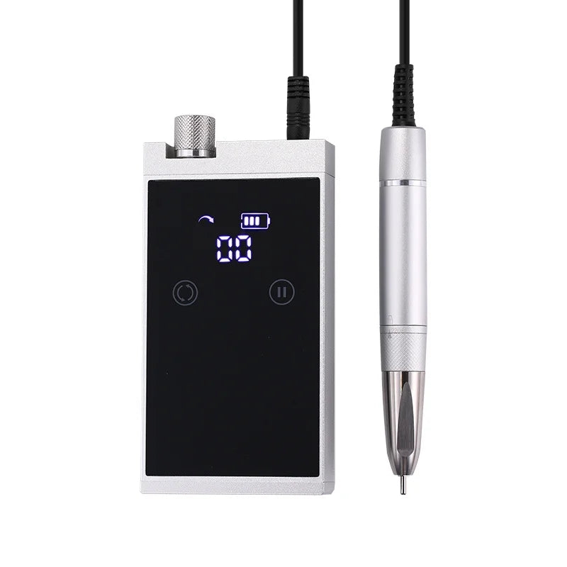 Private Customized Professional 35000RPM Brushless Nail Drill Cordless 48W Low Noise Gel Remove Machine Acrylic Nail Polisher