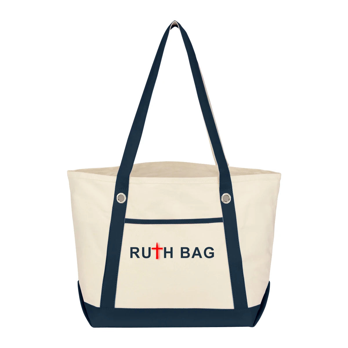Ruthbag 100% Organic Cotton Medium Shoulder Strap Tote Bag Reusable Eco-Friendly Promotional Blank Plain Canvas Leopard Shopping