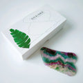 Huiying Instagram Hot Sell Natural Fluorite Guasha Massage Boards square Jagged Shaped Face Beauty Tool in Portable