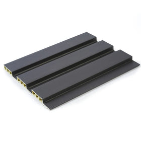 Wholesale High-End Fashion WPCwool Material Environment Friendly Waterproof Modern Design Fluted Wall Panels Interior Boards for