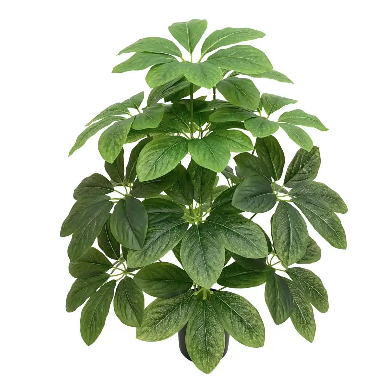 18 Heads of Artificial Greenery Faux Turtle Back Leaves Gardening Plant Wall Home Decoration Plastic Potted Plants Money Tree