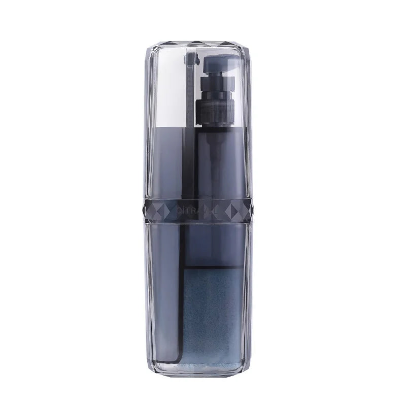 Saving Space Plastic Portable Travel Toothbrush Organizer Storage Box Mouthwash Cup Toothpaste