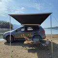 Foxwing Portable Car Side Awning Waterproof Oxford Fabric RV Sun Shelter for Outdoor Camping