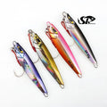 SUPERIORFISHING Casting Jigging 40g 60g 80g Offshore Sea Shore Casting 3D Printing Metal Jigs Saltwater Fishing Lures ATW46