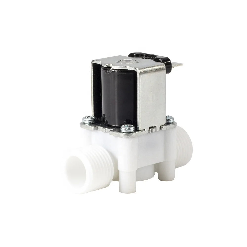 Food Grade 12v 24v 110v 220v Water Solenoid Valve Drinking Water Plastic Valve