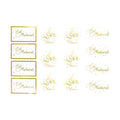 631134 Party Maker EID Mubarak Gift Wrapping Sticker Ramadan Paper Gold Tag Count Advent Calendar Marker Muslim Party Supplies