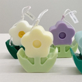 2024 New DIY Epoxy Resin 3D Cute Small Flower Silicone Mold Ins Five Petals Candle Mould for Making Candles Minimum Order 2pcs
