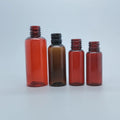 Travel Cosmetic Lotion Perfume Aerosol Packaging Empty Fine Mist PET Plastic Bottles Screw Cap 20ml 30ml 60ml 80ml 100ml Sizes
