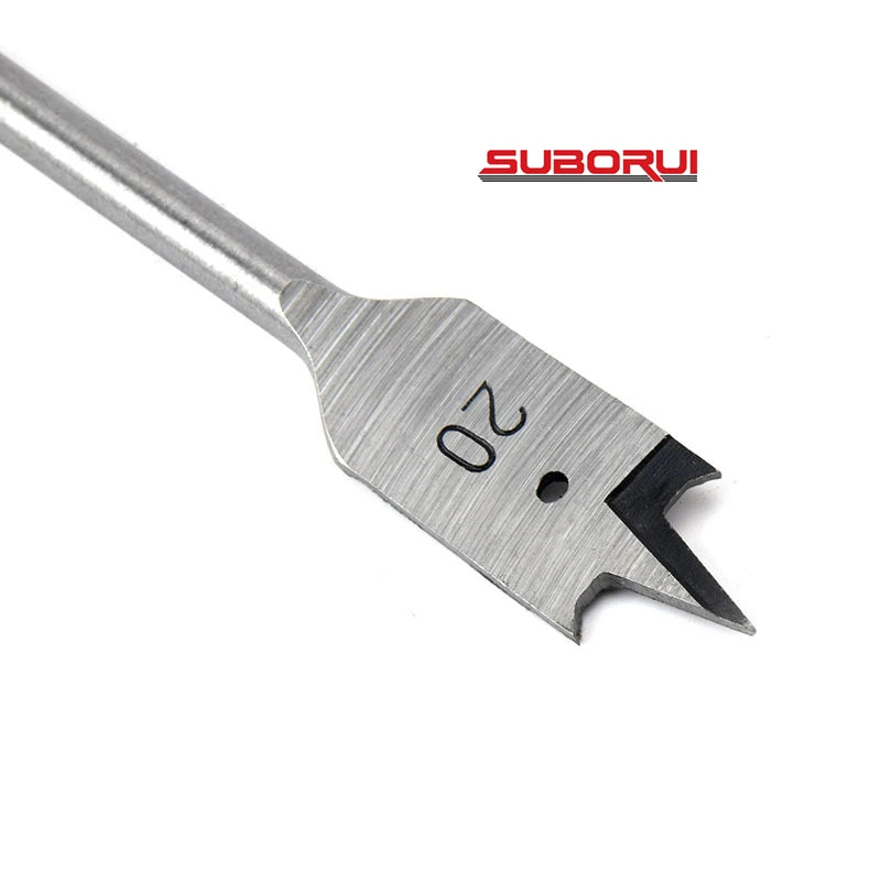 Professional Drilling 1/4'' Hex Shank Heavy Duty Flat Wood Spade Drill Bit