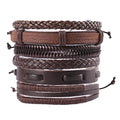 Cross-border Retro Handmade Leather Bracelet Multi-layer Suit Popular Wrist Band Jewelry Bracelet