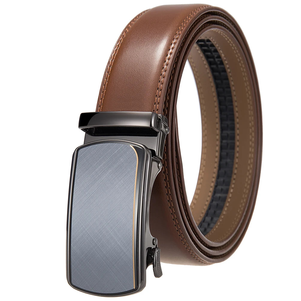 LY36-25621-1 Wholesale Personalized Men's Two-layer Leather Belts