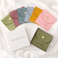 LOW MOQ Customized High-end Velvet Jewelry Pouch Jewelry Bag Gift Box Pendant Pouch