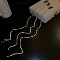 Horquillas Para El Pelo Wholesale Crystal Hair Chain Hot Selling High Quality Full Crystal Long Hair Chain Pin