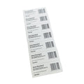 Manufacturer Custom Die Cut Printed Sticker PET and PVC Material Number Logo Labels for Clothing