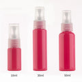 Colored Mist Spray Plastic Bottle 15ml 30ml 50ml Cosmetics Packaging Perfume Spray Bottle Fine Mist Spray Bottles