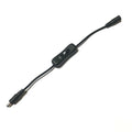 DC Power Connector Wire Female Male Plug 5.5x2.1mm Jack Led Connector Cable Splitter DIY Solderless for LED Strip