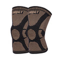 SHIWEI-2149# Hot Sell Nylon Knee Sleeve Elastic Knee Support Brace with Silicone Pad Spring for Knee Pain Relief