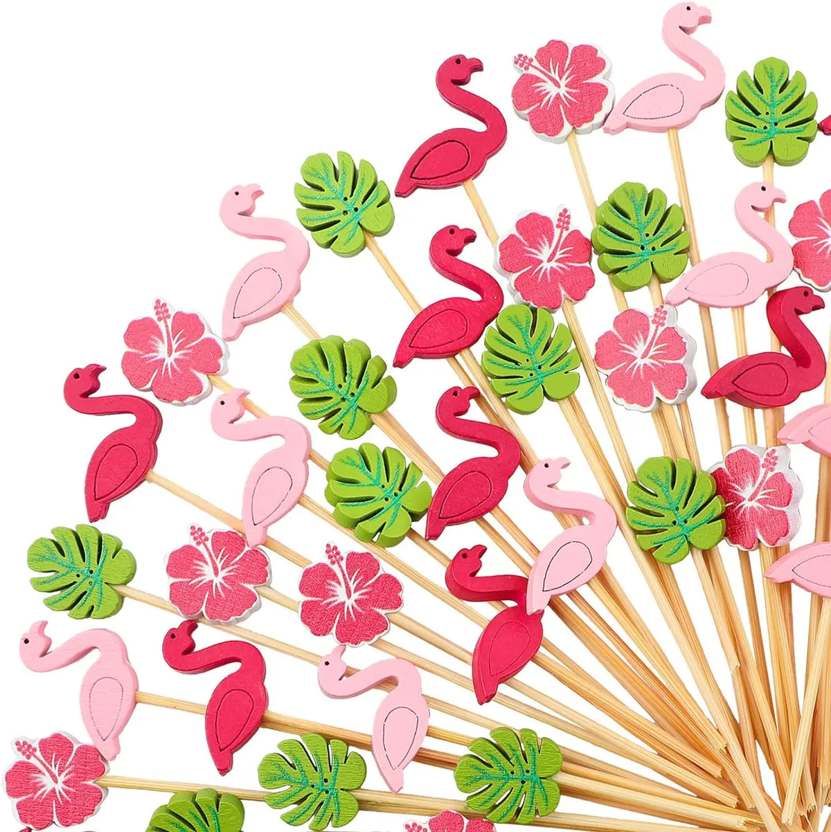 Wholesale Colorful Various Shape Mini Food Picks Party Event Decoration Toothpicks Fruit Fork Kid Fruit Pick Forks